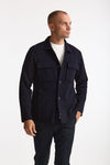 Overshirt in lana blu men Lardini - 1