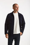 Overshirt in lana blu men Lardini - 7
