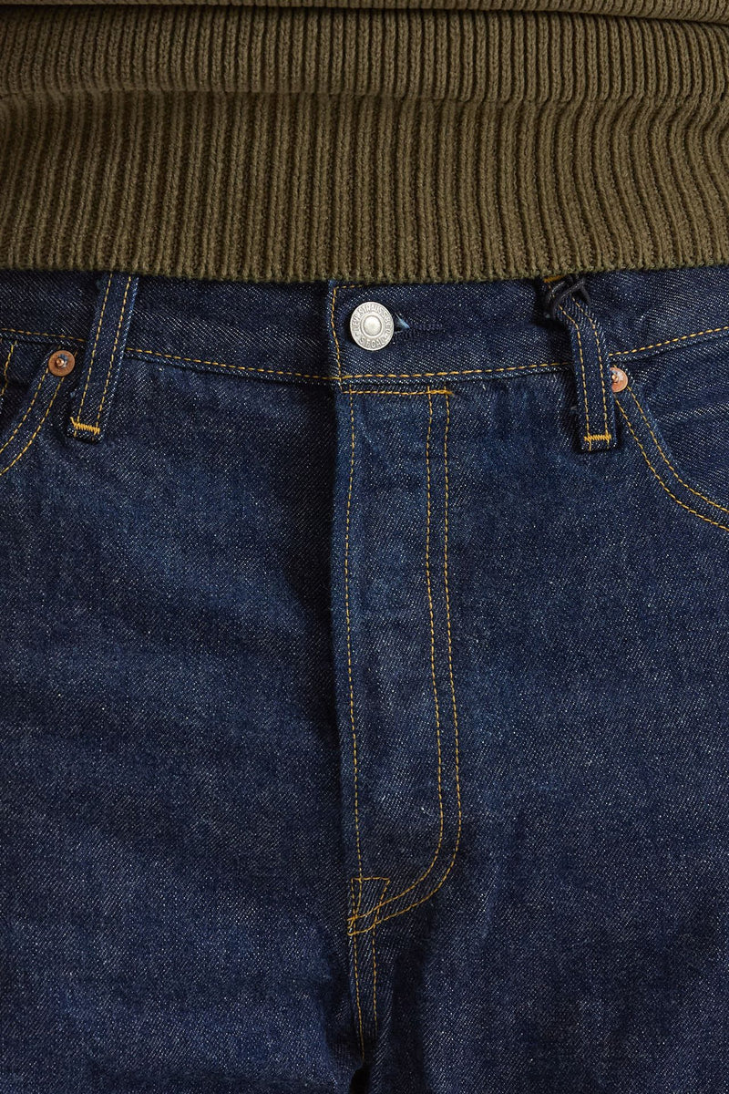 Jeans 501 1980s in cotone fermo lavaggio scuro men Levi's - 5