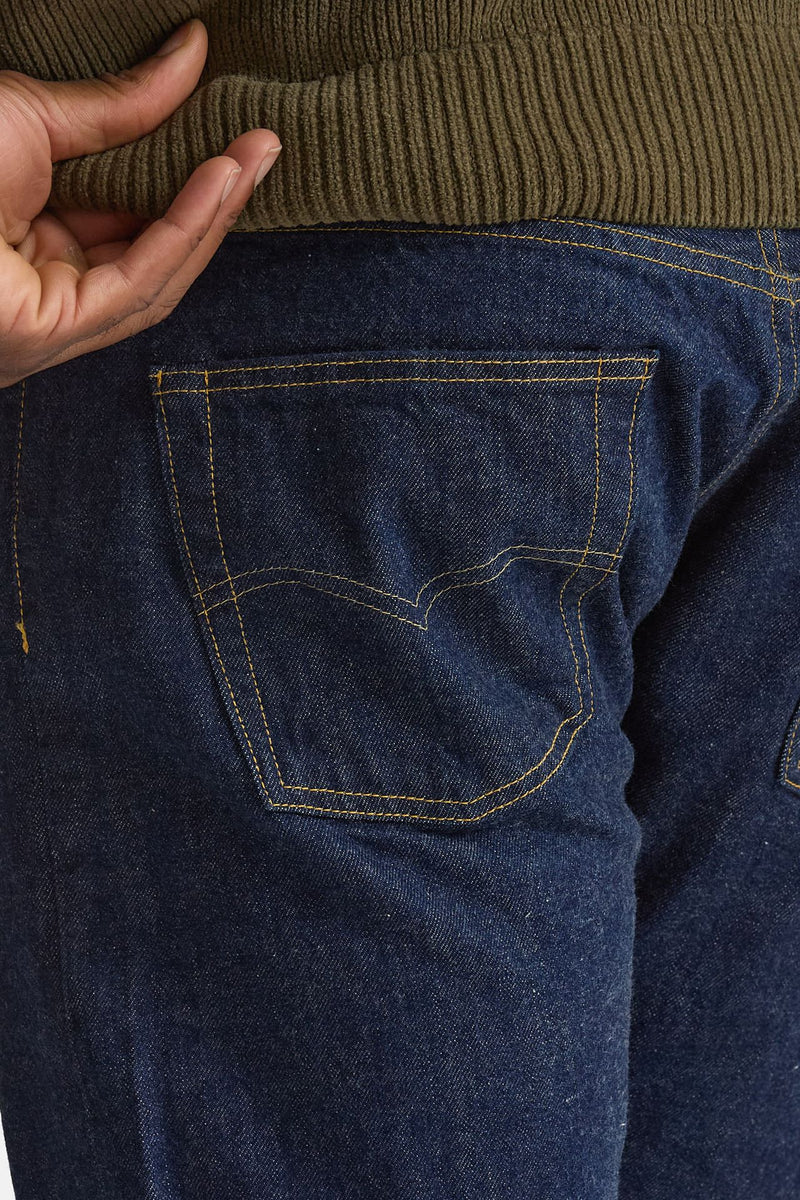 Jeans 501 1980s in cotone fermo lavaggio scuro men Levi's - 7