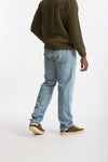 Jeans 501 1980s in cotone fermo lavaggio chiaro men Levi's - 4