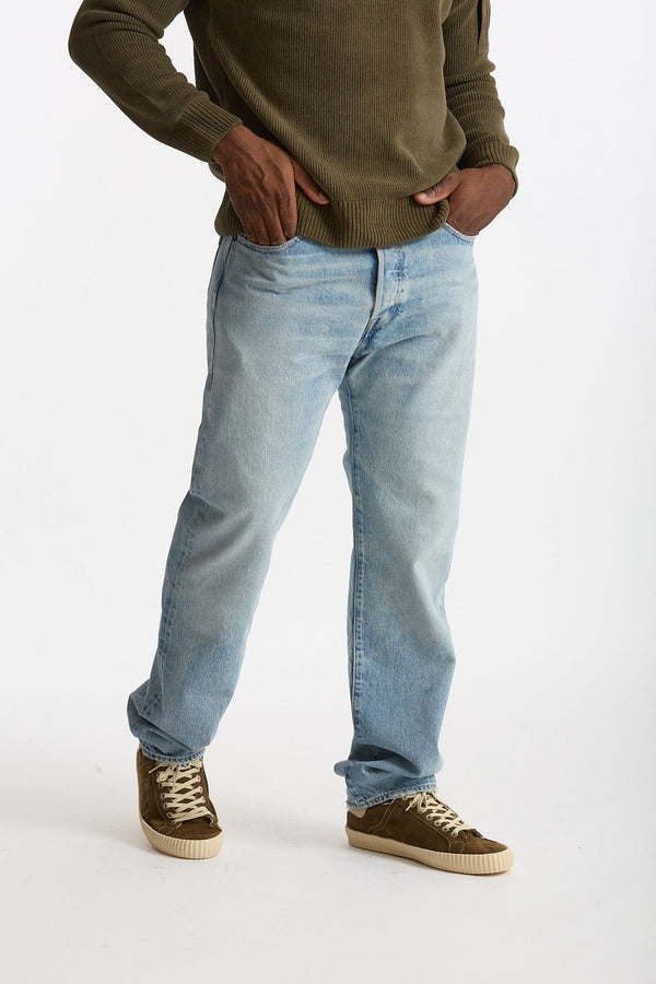 Jeans 501 1980s in cotone fermo lavaggio chiaro men Levi's