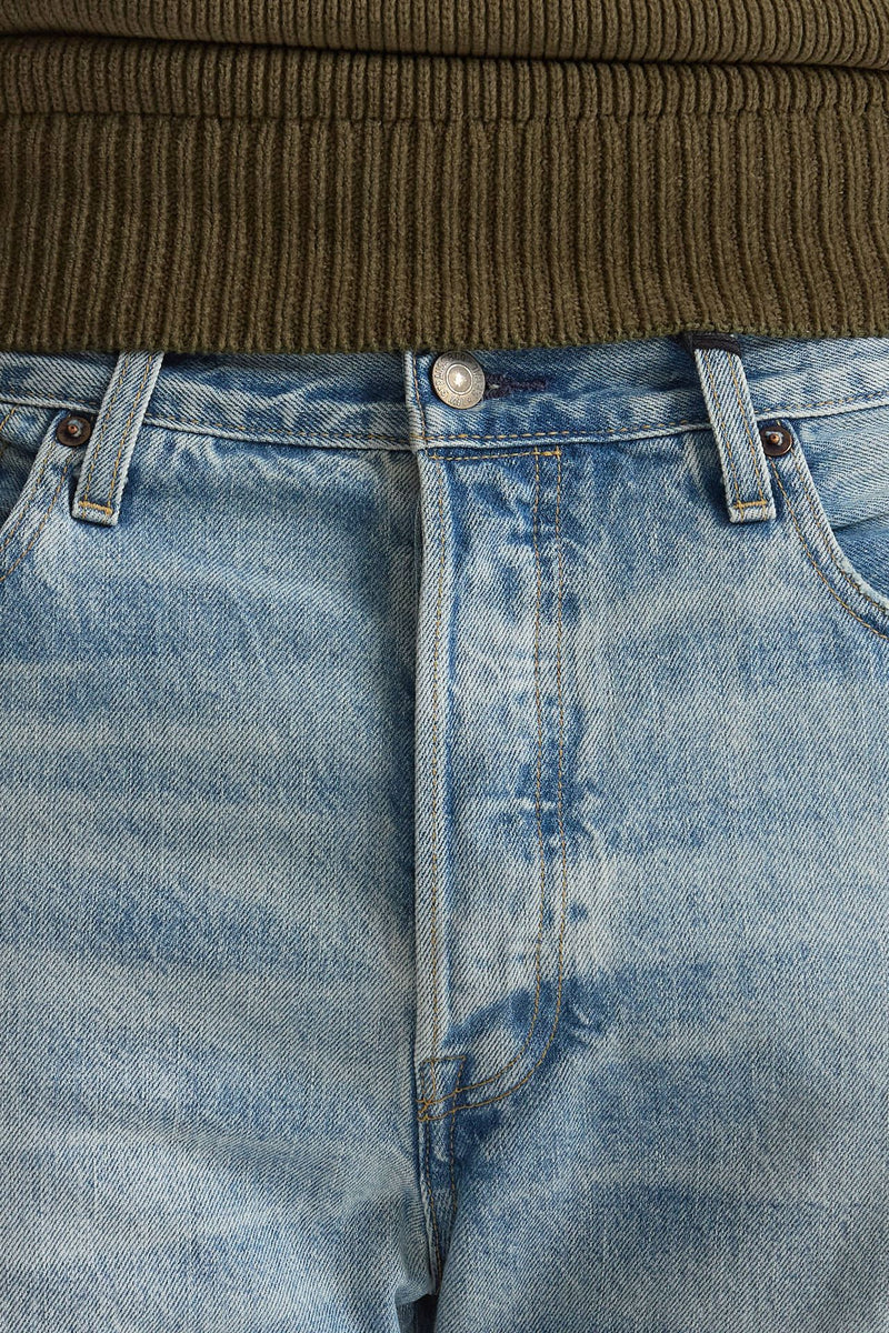 Jeans 501 1980s in cotone fermo lavaggio chiaro men Levi's - 5