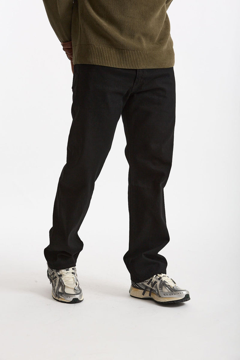 Jeans ANCHOR RELAX in cotone fermo nero men Levi's - 5