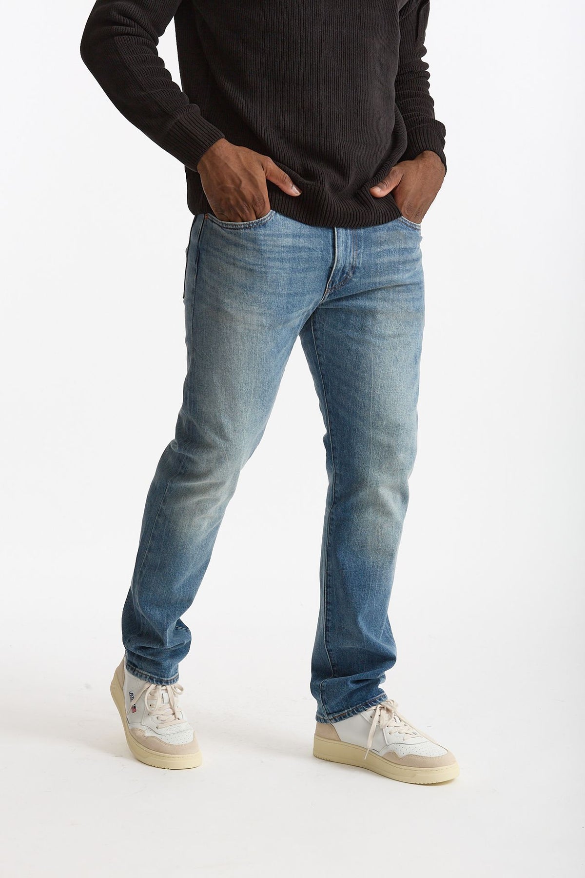 Jeans 511 SLIM in cotone stretch lavaggio chiaro men Levi's - 2