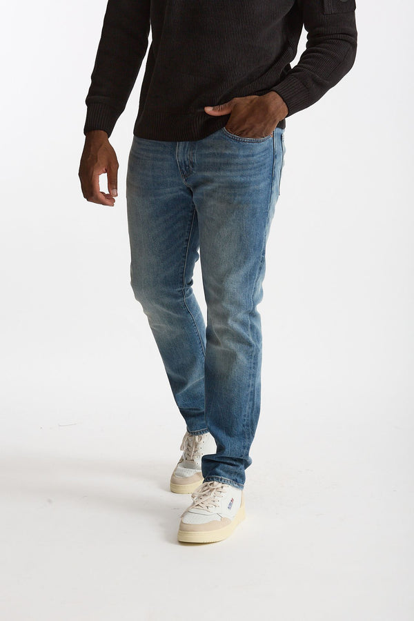 Jeans 511 SLIM in cotone stretch lavaggio chiaro men Levi's