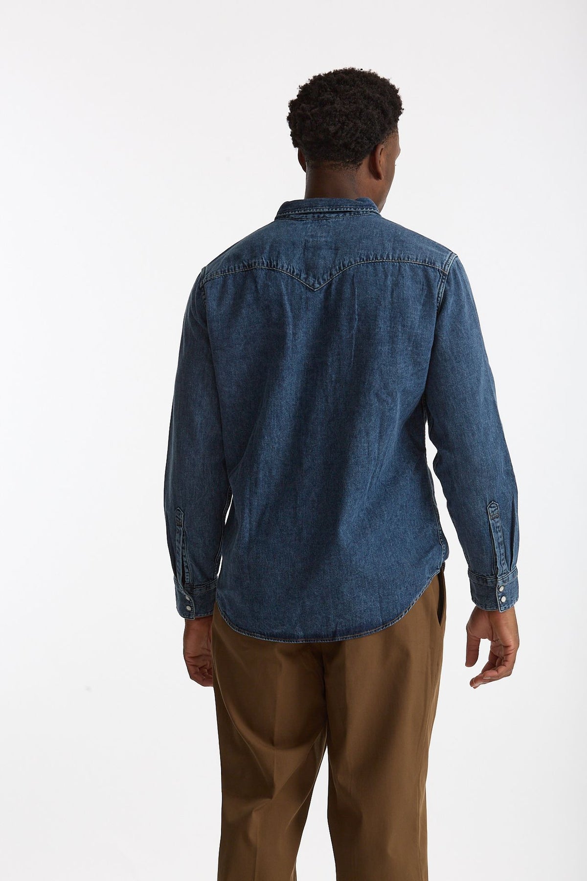 Camicia in denim lavaggio medio men Levi's - 3