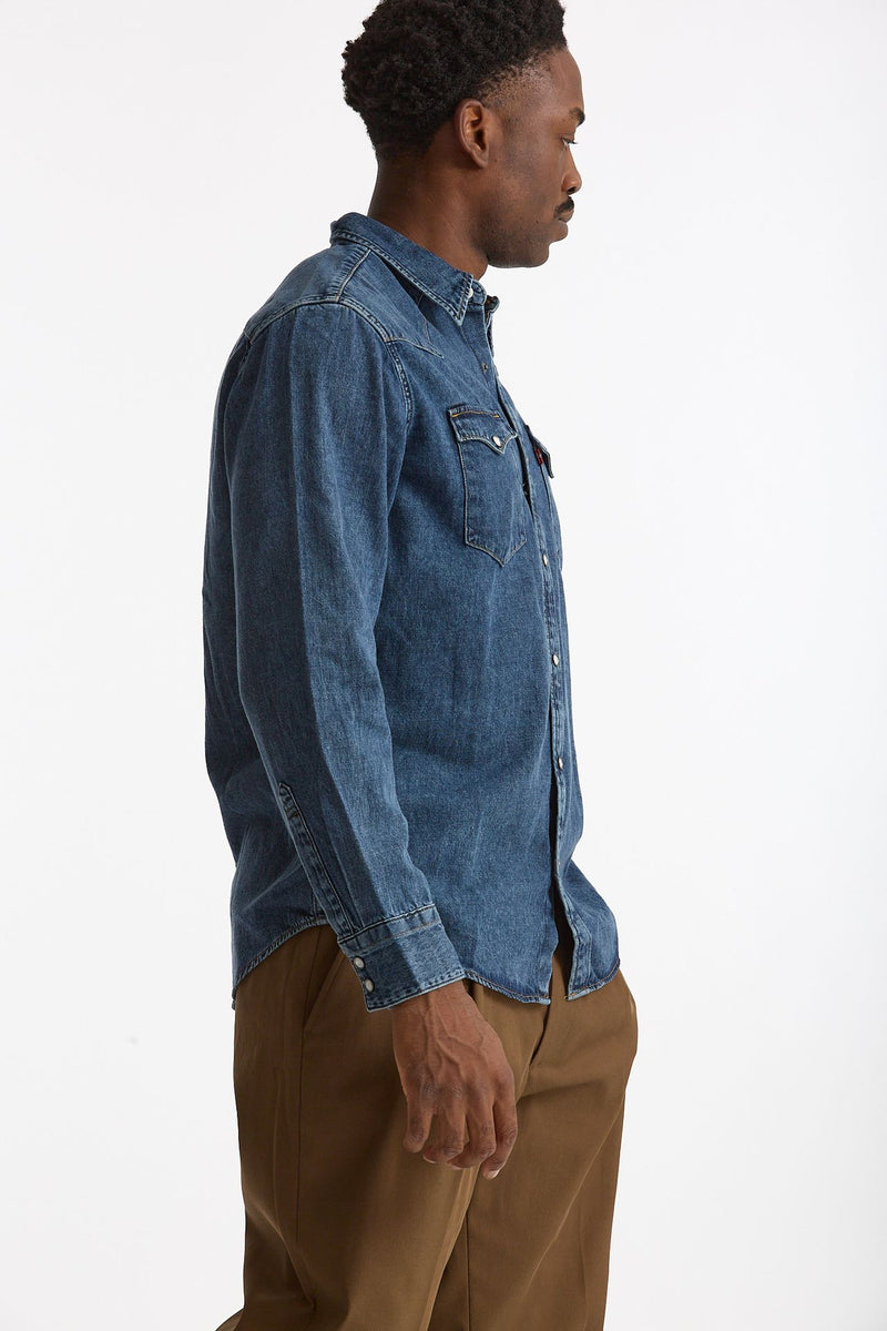 Camicia in denim lavaggio medio men Levi's - 4