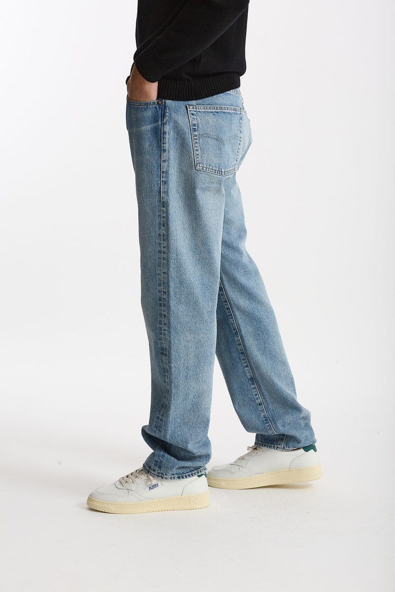Jeans 501 1980s in cotone fermo lavaggio chiaro men Levi's - 3