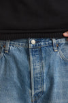 Jeans 501 1980s in cotone fermo lavaggio chiaro men Levi's - 5