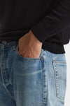 Jeans 501 1980s in cotone fermo lavaggio chiaro men Levi's - 6