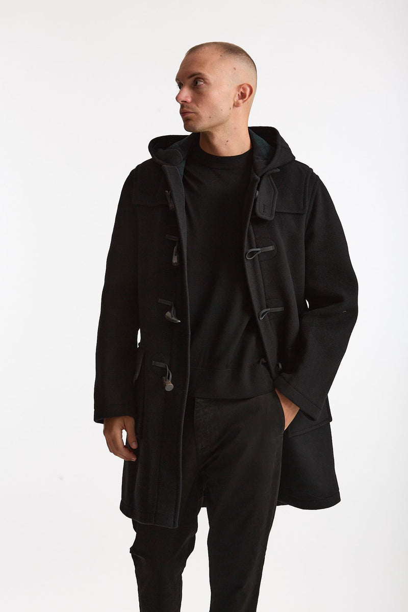 Montgomery MARTIN in misto lana nero men London tradition - 1