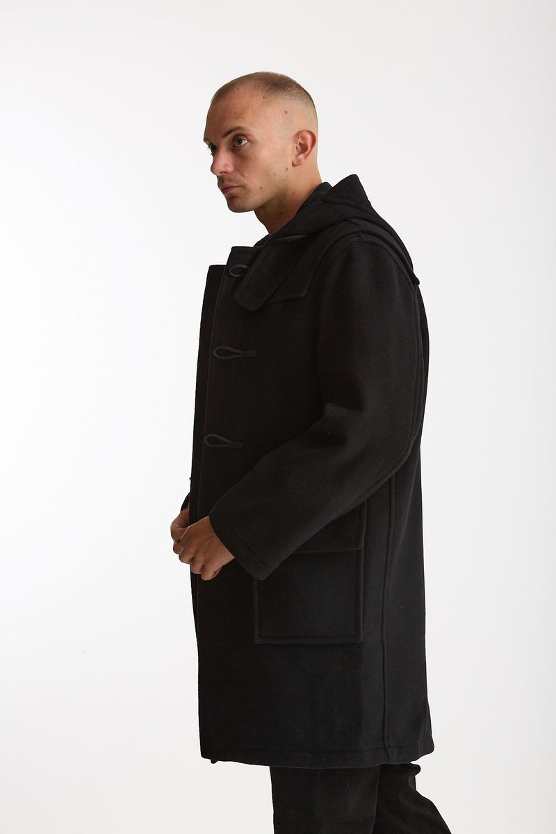 Montgomery MARTIN in misto lana nero men London tradition - 2