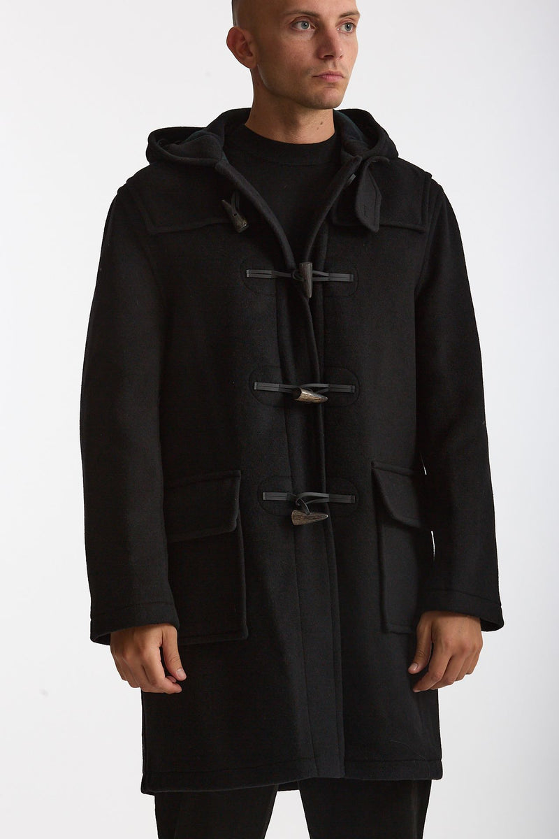 Montgomery MARTIN in misto lana nero men London tradition - 6