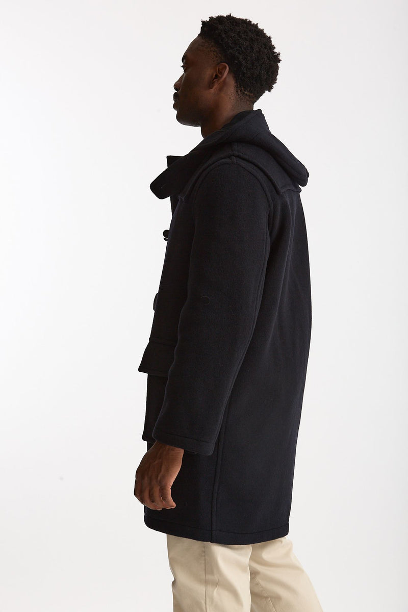 Montgomery MARTIN in misto lana blu men London tradition - 4