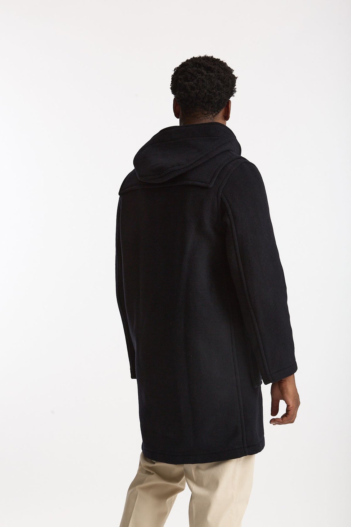 Montgomery MARTIN in misto lana blu men London tradition - 5