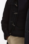 Montgomery MARTIN in misto lana blu men London tradition - 2