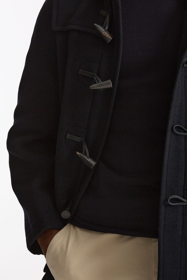 Montgomery MARTIN in misto lana blu men London tradition