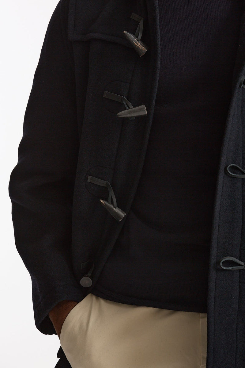 Montgomery MARTIN in misto lana blu men London tradition - 2