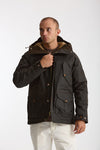 Parka FISHERMAN PARKA in cotone cerato marrone men Manifattura ceccarelli - 3