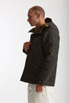 Parka FISHERMAN PARKA in cotone cerato marrone men Manifattura ceccarelli - 6