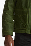 Giubbotto BLAZER COAT in cotone cerato verde men Manifattura ceccarelli - 7