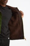 Giubbotto BLAZER COAT in cotone cerato verde men Manifattura ceccarelli - 8