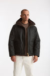 Giubbotto BLAZER COAT in cotone cerato nero men Manifattura ceccarelli - 7