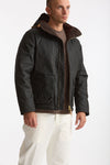 Giubbotto BLAZER COAT in cotone cerato nero men Manifattura ceccarelli - 4