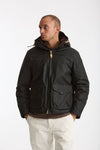 Giubbotto BLAZER COAT in cotone cerato nero men Manifattura ceccarelli - 1