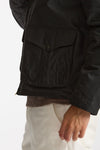 Giubbotto BLAZER COAT in cotone cerato nero men Manifattura ceccarelli - 6