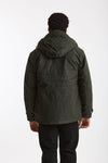 Giaccone TEDDY LINED in cotone cerato verdone men Manifattura ceccarelli - 3