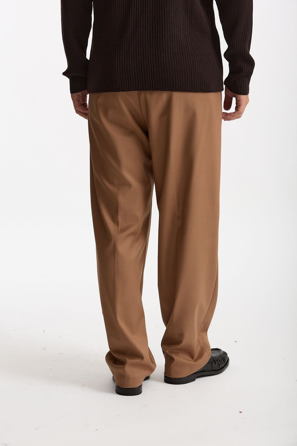 Pantalone gamba ampia cammello men Marsēm - 3