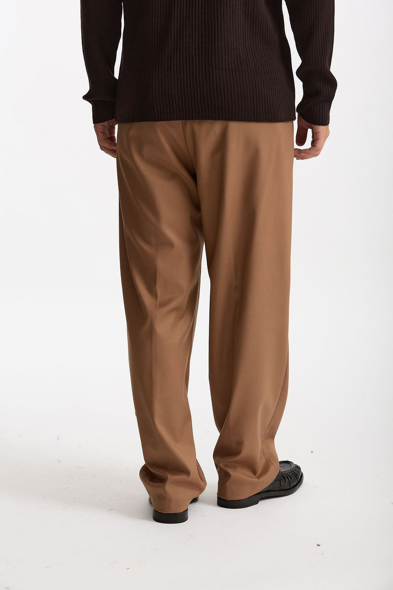 Pantalone gamba ampia cammello men Marsēm - 3