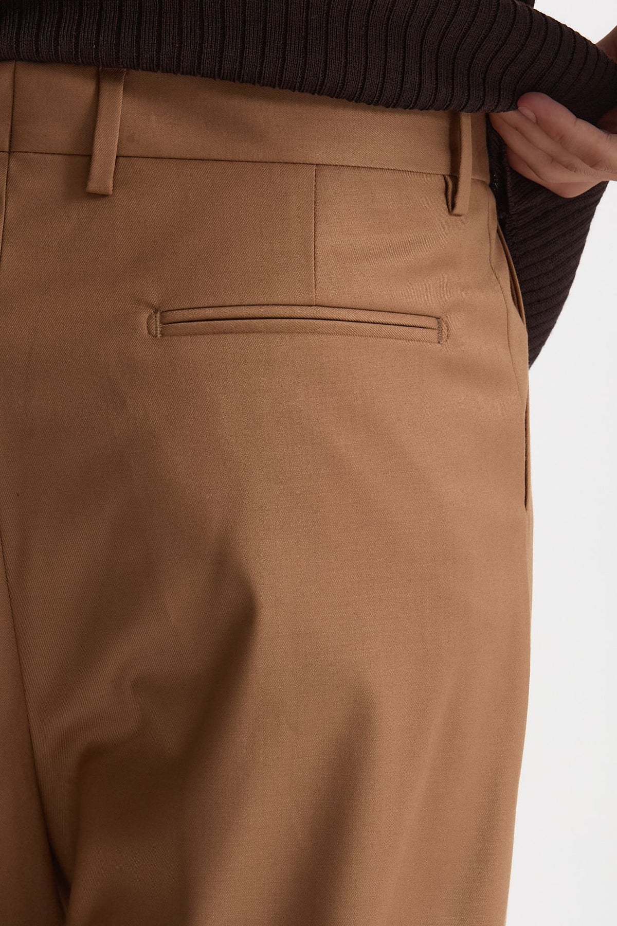 Pantalone gamba ampia cammello men Marsēm - 7