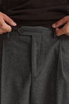 Pantalone gamba ampia grigio men Marsēm - 6