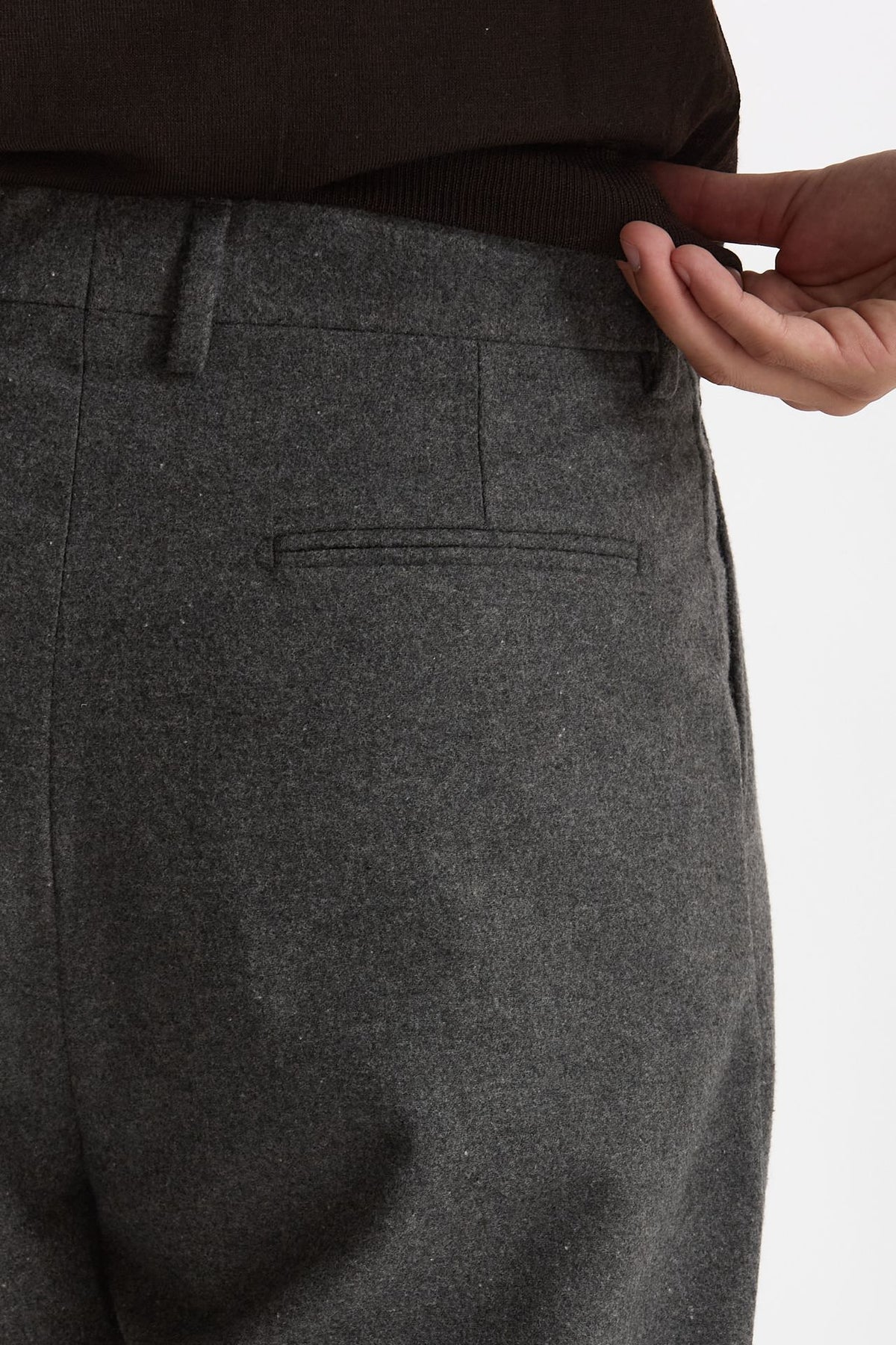 Pantalone gamba ampia grigio men Marsēm - 7