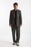 Giacca doppiopetto grigio men Marsēm - 2