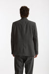 Giacca doppiopetto grigio men Marsēm - 4