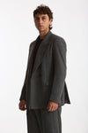 Giacca doppiopetto grigio men Marsēm - 5