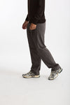 Pantalone gamba ampia gessato grigio men Marsēm - 5