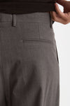 Pantalone gamba ampia gessato grigio men Marsēm - 8