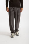 Pantalone gamba ampia gessato grigio men Marsēm - 2