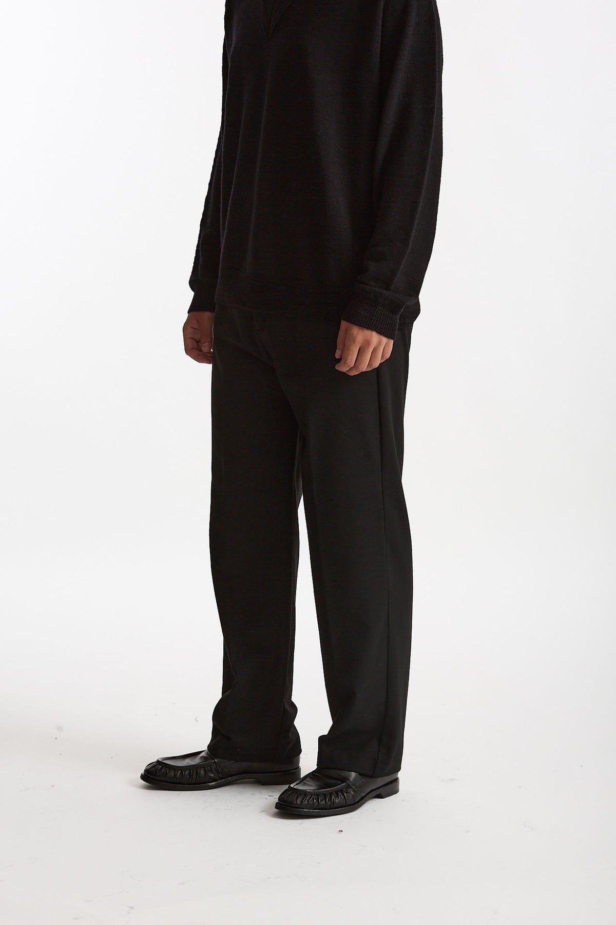 Pantalone gamba ampia nero men Marsēm - 4