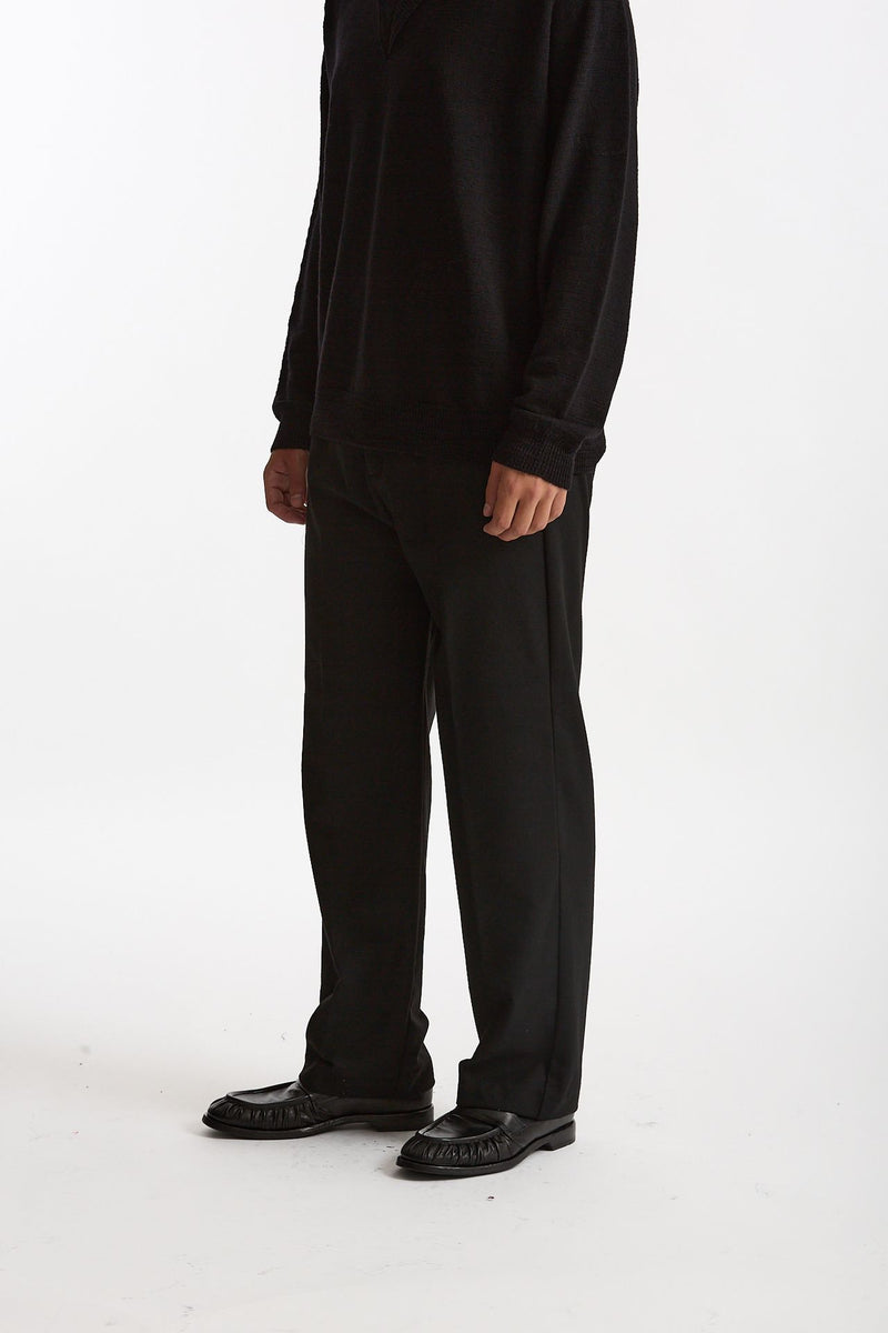 Pantalone gamba ampia nero men Marsēm - 4