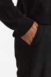 Pantalone gamba ampia nero men Marsēm - 5