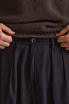 Pantalone KAY BAGGY in lana stretch men Nine in the morning - 5