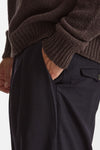 Pantalone KAY BAGGY in lana stretch men Nine in the morning - 6