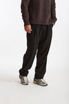 Pantalone KAY BAGGY in lana stretch nero men Nine in the morning - 1