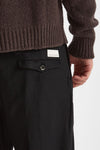 Pantalone KAY BAGGY in lana stretch nero men Nine in the morning - 7